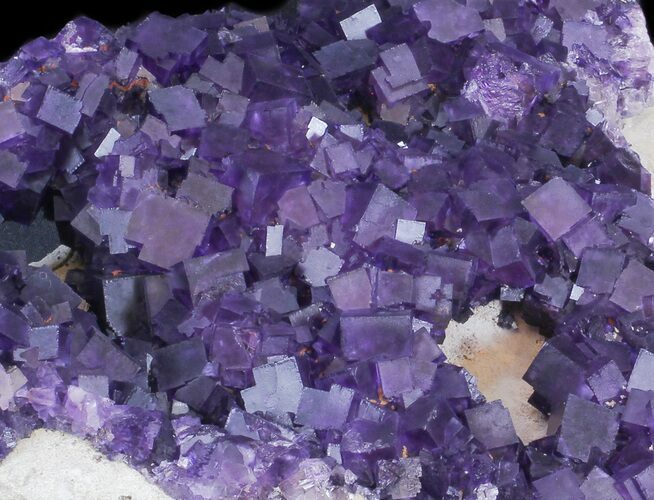 Purple, Cubic Fluorite Plate - Cave-in-Rock (Special Price) #35710